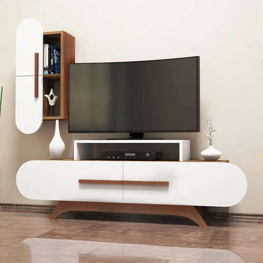 وحدة تلفزيون مودرن خشب ام دي اف MS-10806