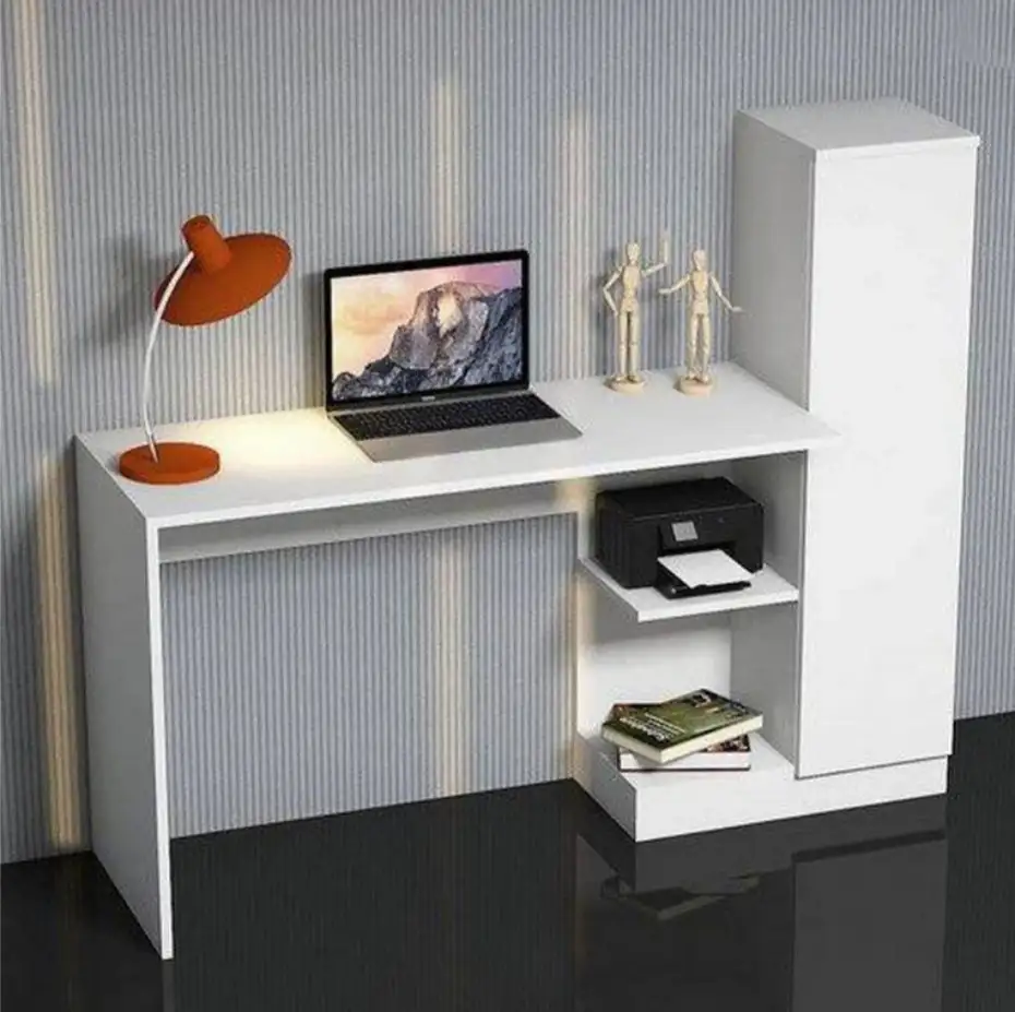 مكتب مذاكرة خشب MDF وطبقة اتش بى ال MS-12172