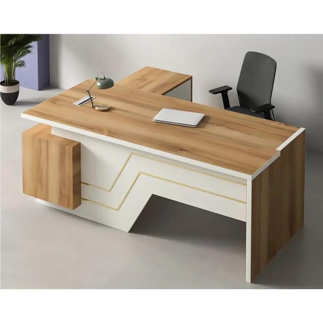 مكتب مدير مودرن خشب MDF (200 × 75 × 70 سم) MS-12933