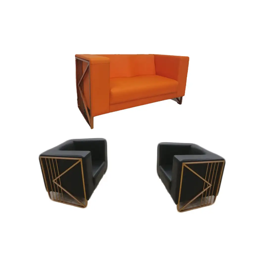 انتريه استقبال مكتبي كنبة 3 فرد وكرسي 2فوتية MS-9824
