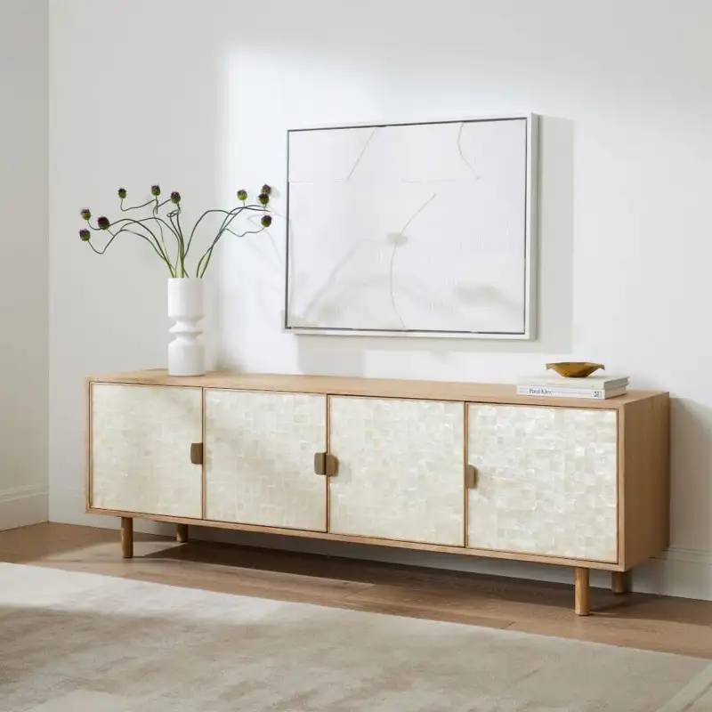 كونسول مودرن خشب MDF مستورد مع طبقة ميلامين مضادة للمياه MS-11431