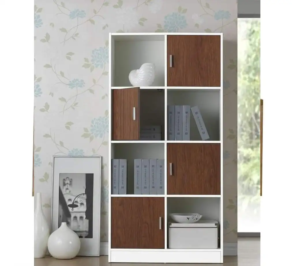 مكتبة كتب ديكور خشب MDF مستورد MS-8394