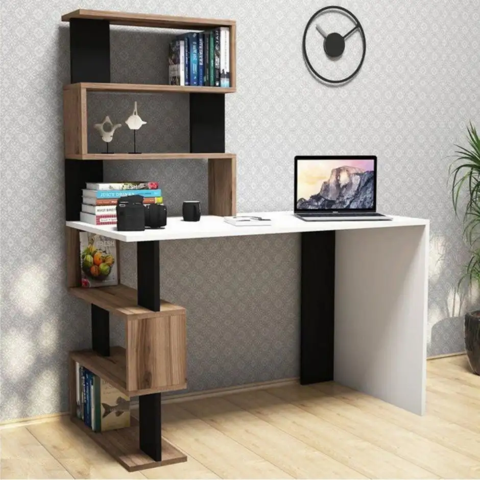 مكتب مذاكرة خشب MDF وطبقة اتش بى ال MS-12171