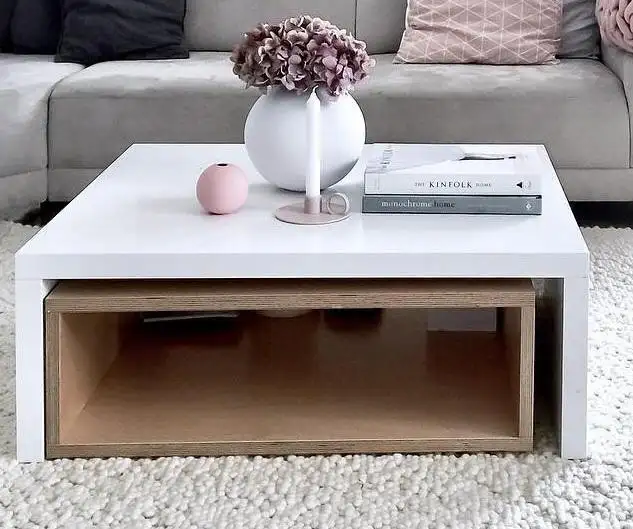 ترابيزة ضيافة مودرن خشب MDF مع طبقة ميلامين مضادة للمياه MS-11534