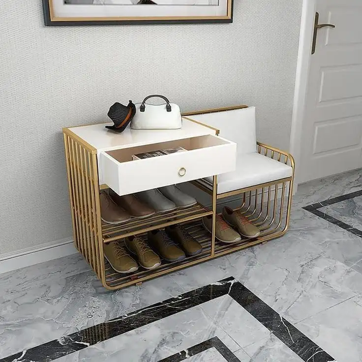 Modern bench treated iron electrostatic paint MS-12019